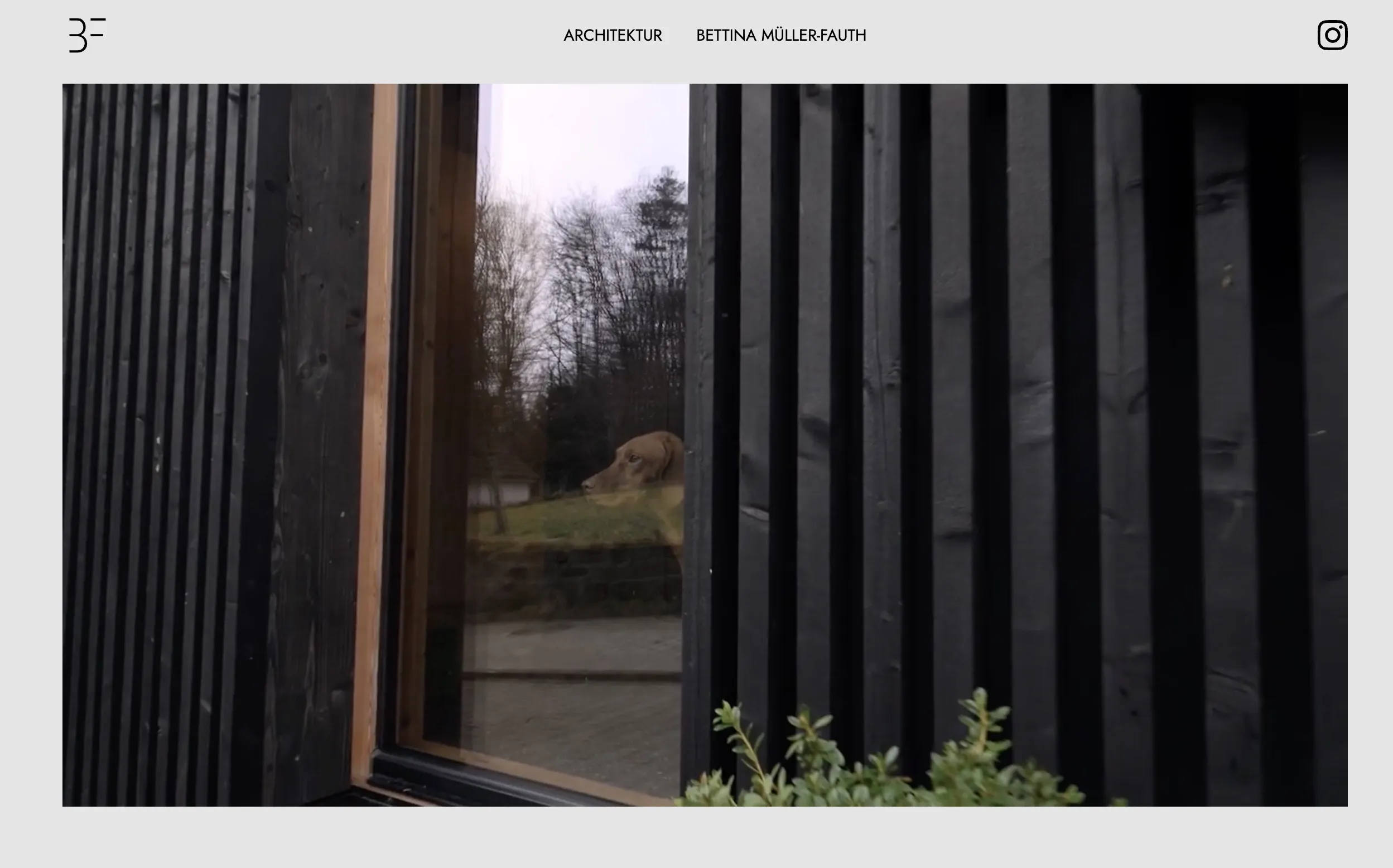 Website für BF Architektur